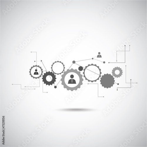 Human model connection