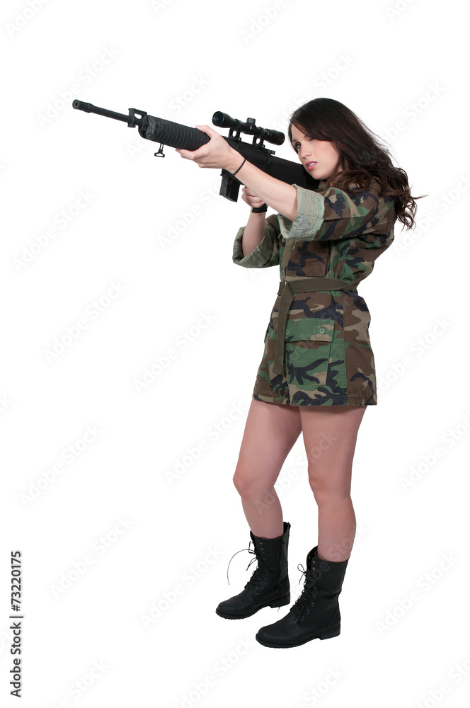 Woman Soldier