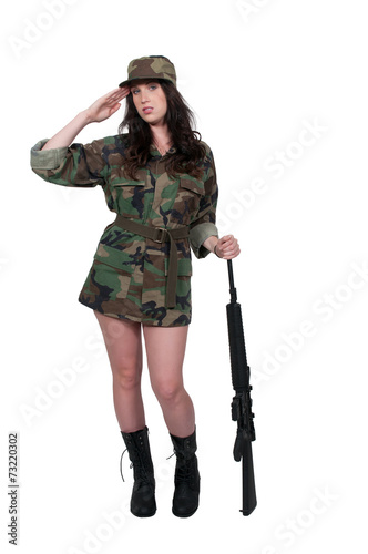 Woman Soldier