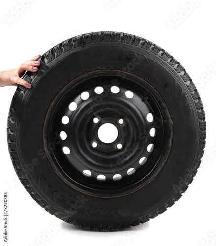 Tyre isolated on white © Africa Studio