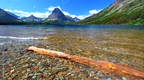 Two Medicine Lake Glacier National Park photo