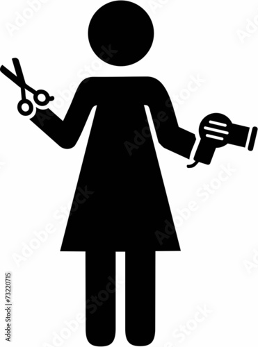 Hairdresser Pictogram