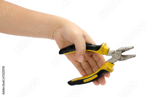 Hand hold pliers
