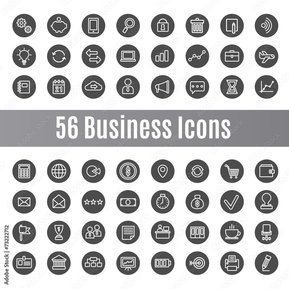 Business icons Business icons