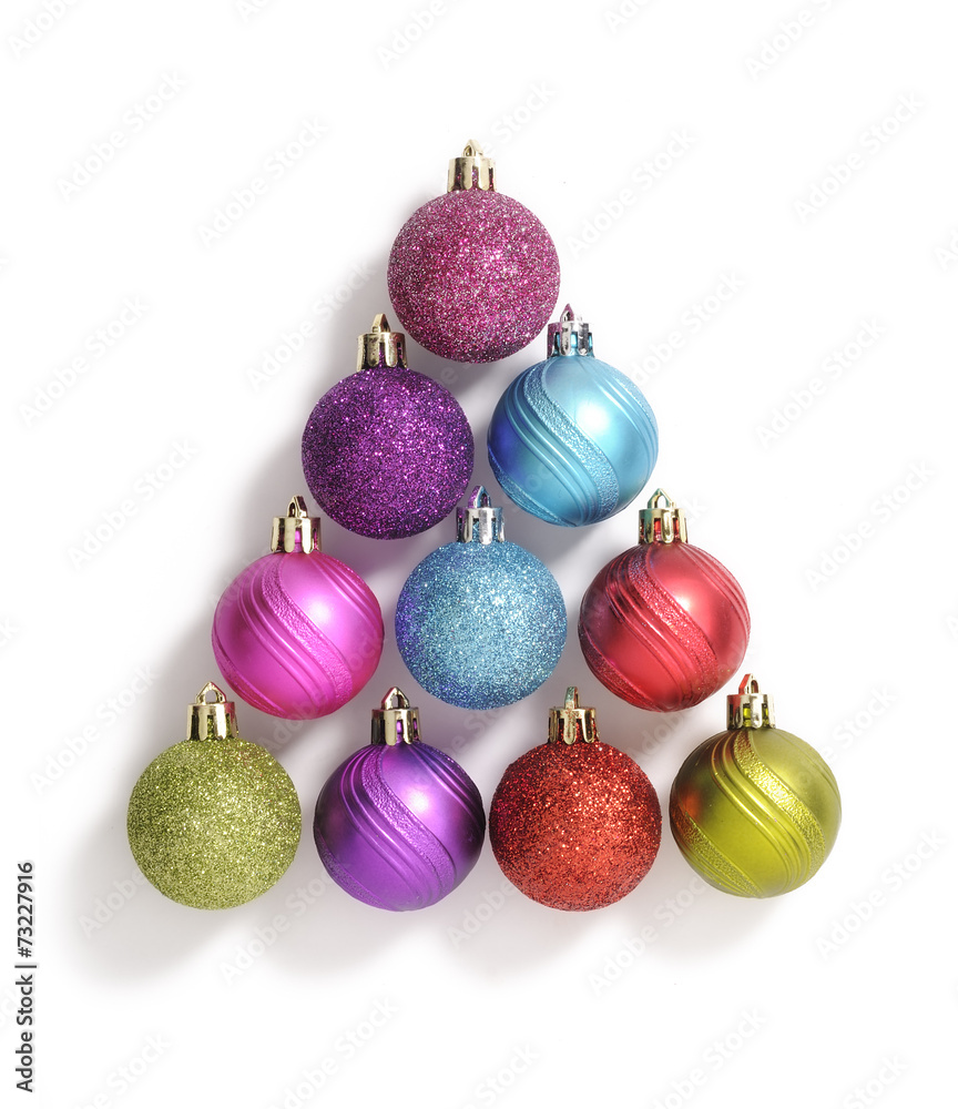 Obraz premium Christmas balls