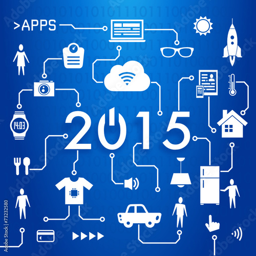 2015 new year - internet of things - 1