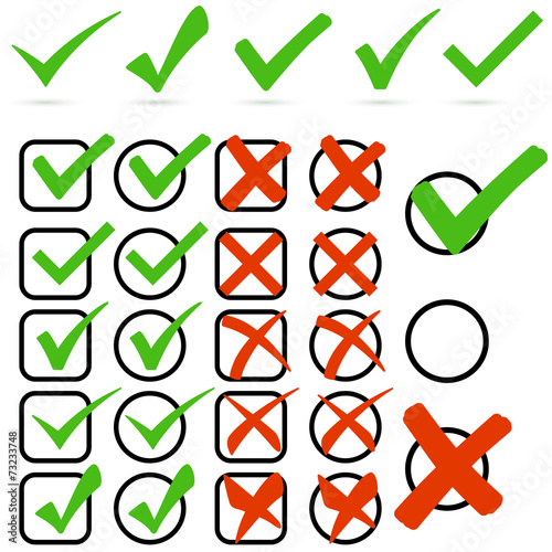 Collection of cross and hook