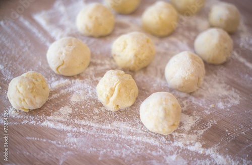 Obraz na płótnie dumplings w salonie
