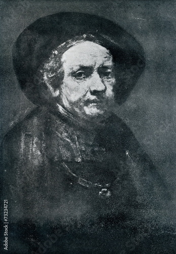 Rembrant's self portrait photo