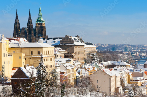 Prague castle and Lesser town, Prague (UNESCO), Czech republic