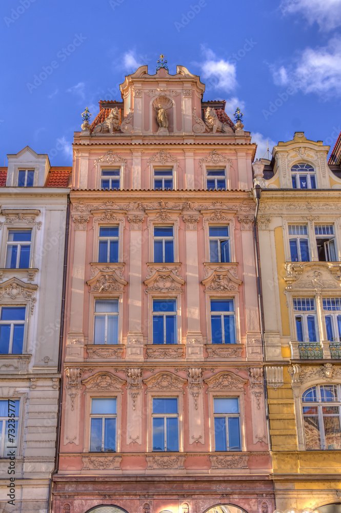Obraz premium Jugendstil-Architektur in Prag