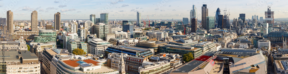 London panorama - obrazy, fototapety, plakaty 