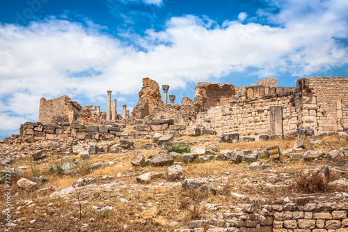 Ancient Roman city in Tunisia, Dougga
