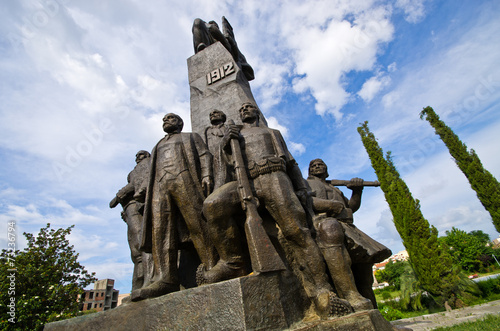 Monument of Independence in Vlore, Albania photo