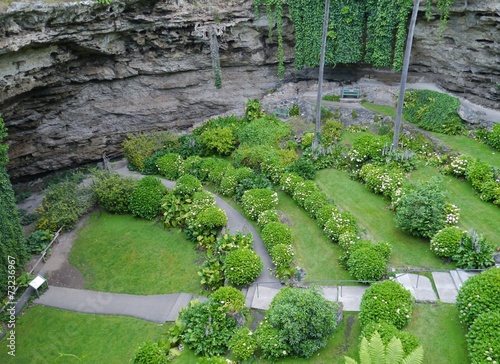 Umpherston Sinkhole or the Sunken Garden in Mount Garbier