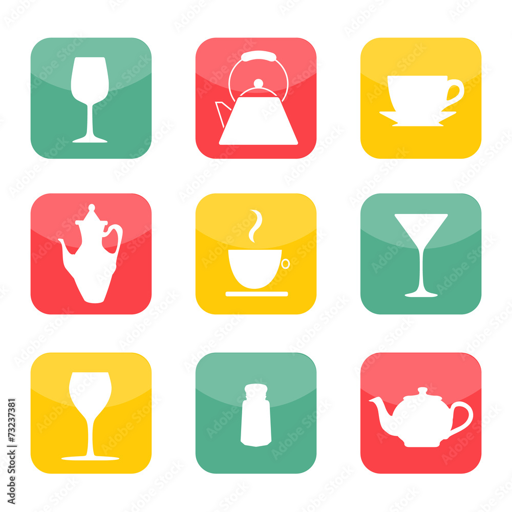 Cup Vectors Set Cup Vectors Set