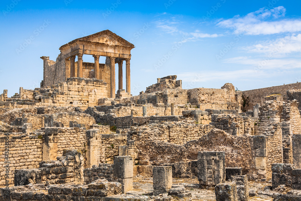 Dougga, Roman Ruins: A Unesco World Heritage Site in Tunisia
