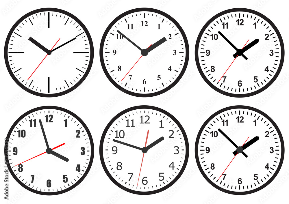 Wall mounted digital clock. Wall mounted digital clock.