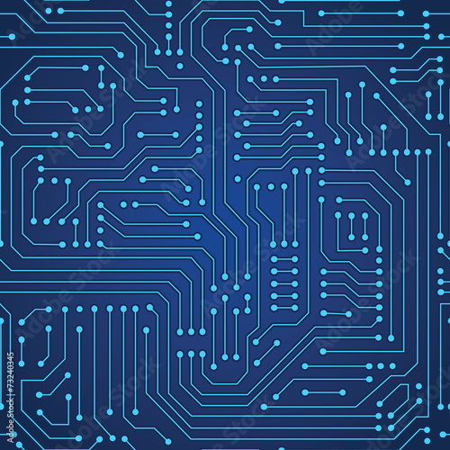 circuit board seamless pattern