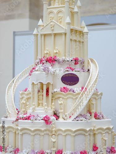 Delicious wedding cake
