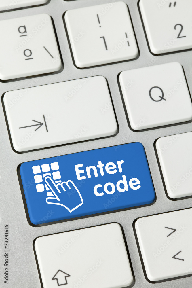 Enter code