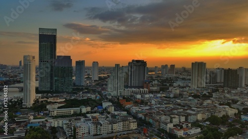 Sunset in Bangkok © kapuk