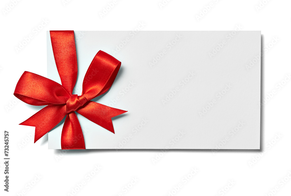 ribbon bow card note chirstmas celebration greeting ribbon bow card note chirstmas celebration greeting