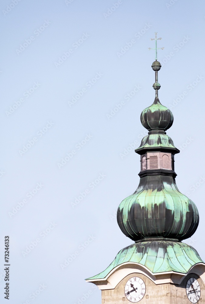 Obraz premium Kirchturmspitze