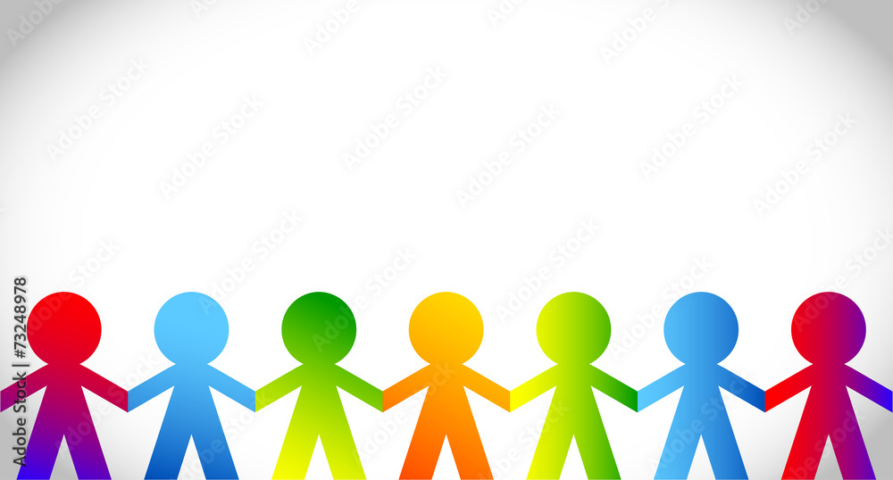amicizia, comunità, colori, girotondo amicizia, comunità, colori, girotondo