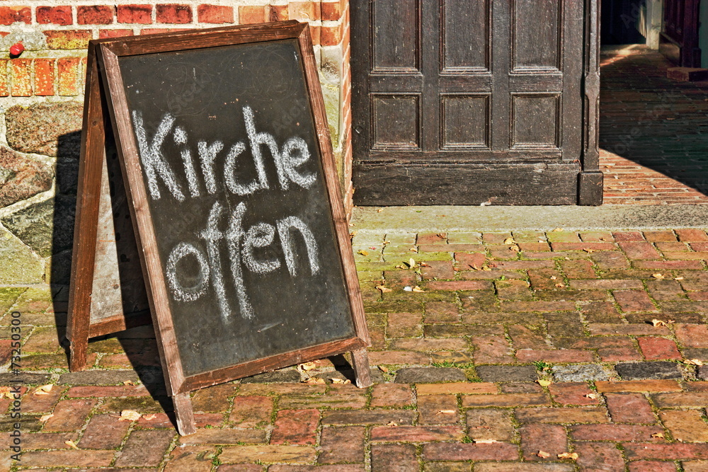 Kirche offen