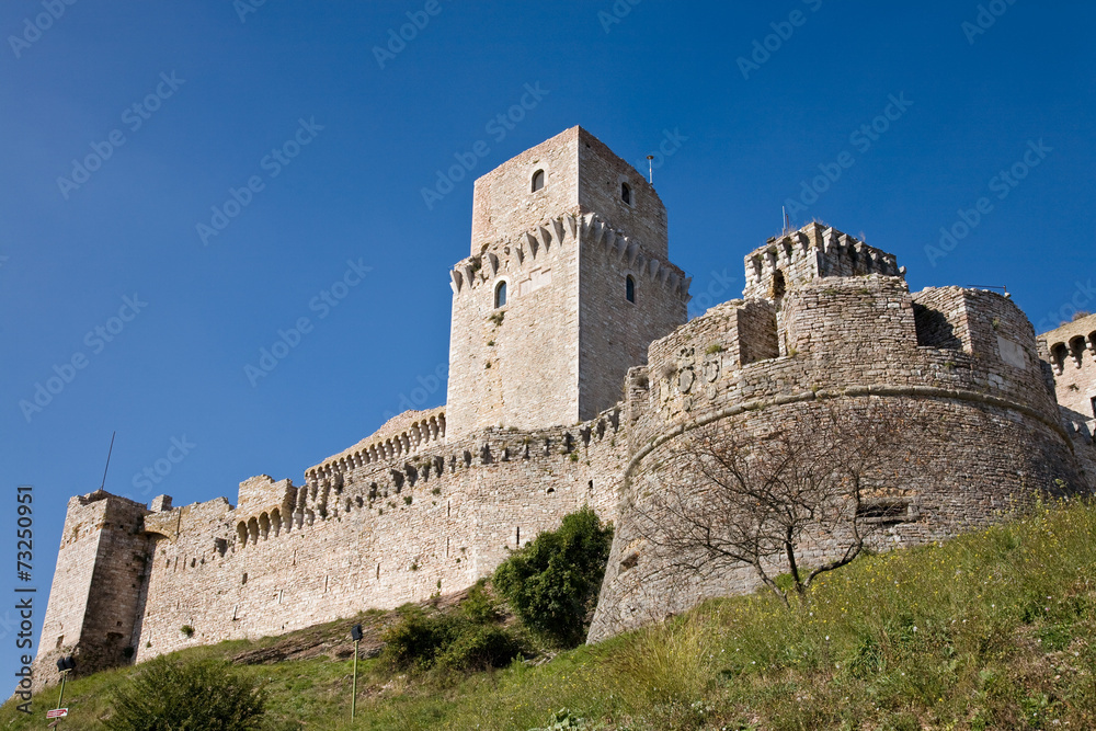 Castle, Assisi, Umbria