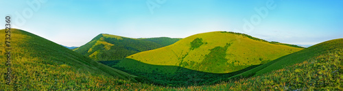 Caucasus Mountains in Kabardinka, Russia. photo