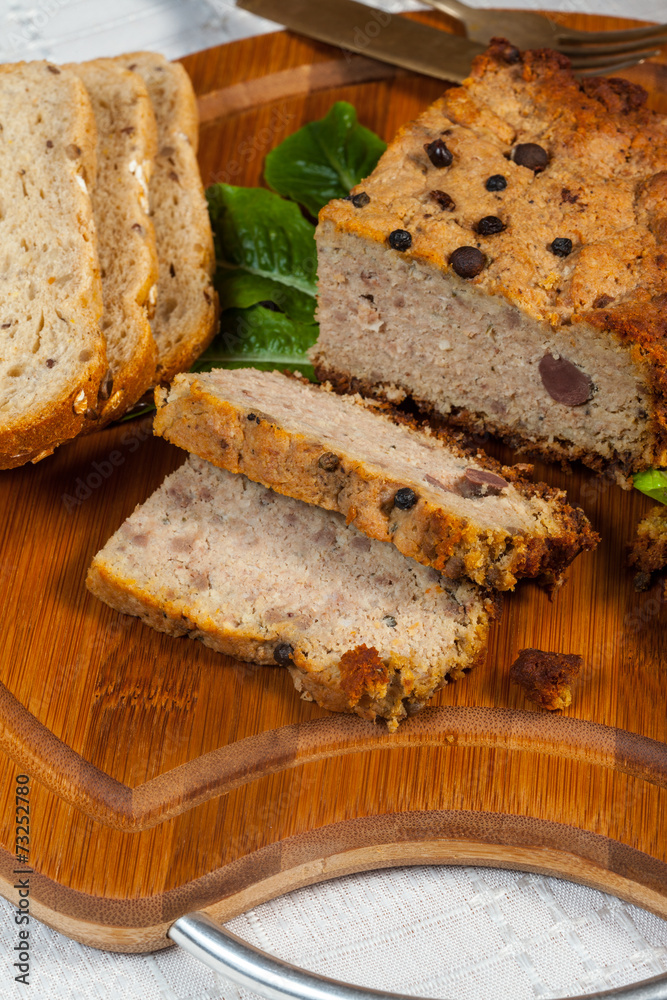 Traditional tasty pate. Traditional tasty pate.