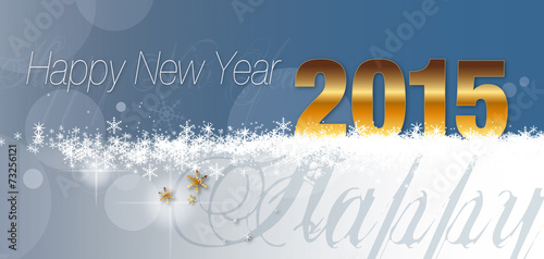 happy New year 2015 _carte de vœux kazy