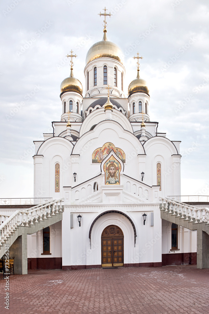 Fototapeta premium City Reutov. Church of the Trinity