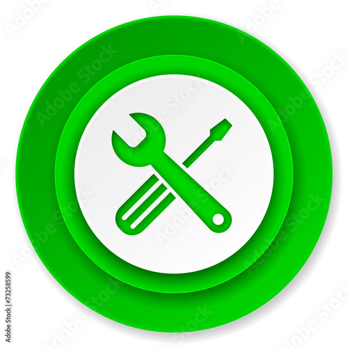 tools icon, service sign