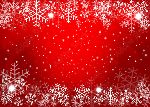 Red Christmas background. Vector EPS10.