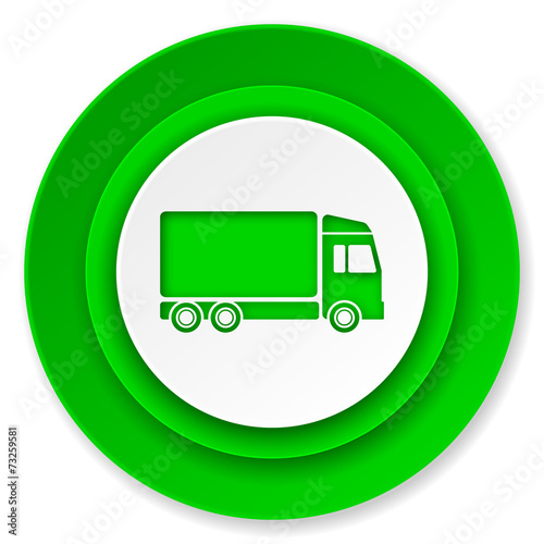 delivery icon, truck sign