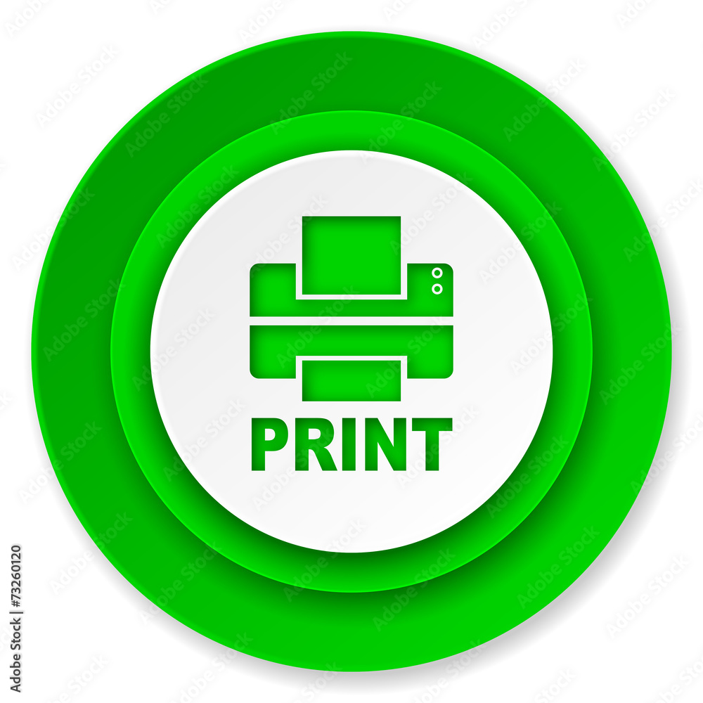 printer icon, print sign