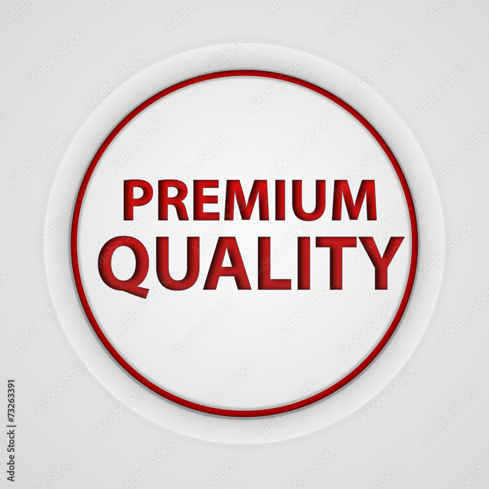 Premium quality circular icon on white background Premium quality circular icon on white background