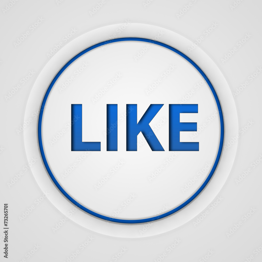 like circular icon on white background like circular icon on white background