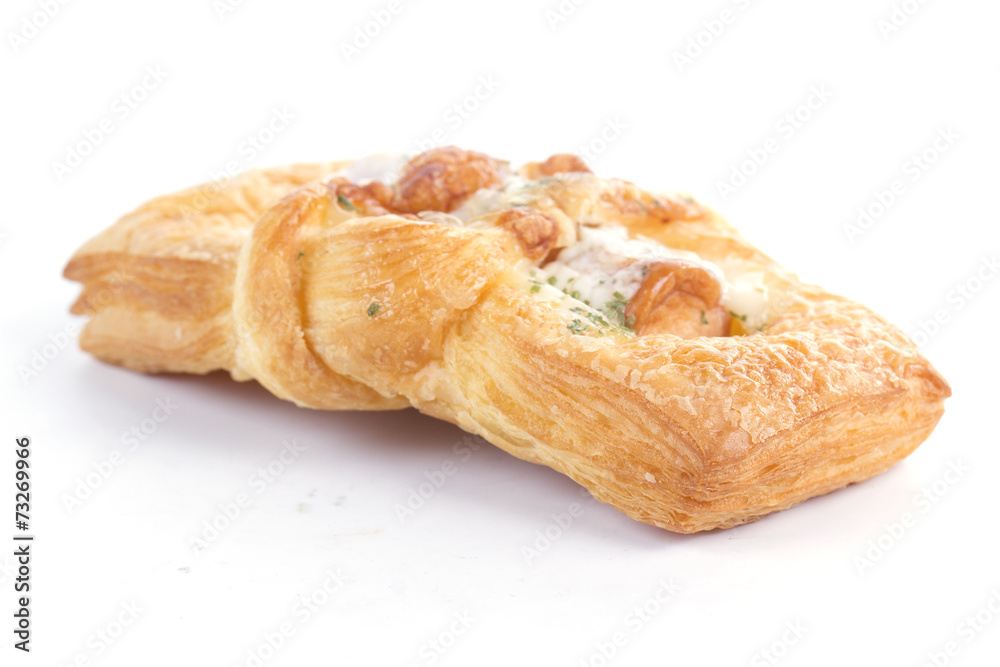 Smoke sausage Danish pastries