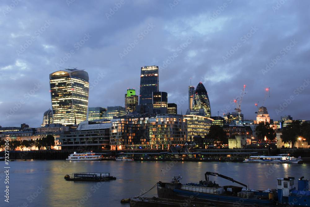 Obraz premium City of London and Tower Bridge