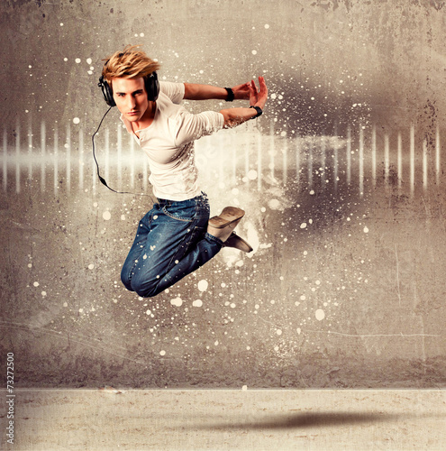фотографія music, dancer, jumper - guy 09
