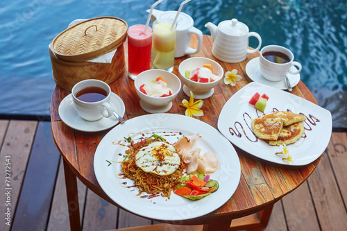 Traditional Balinese breakfast