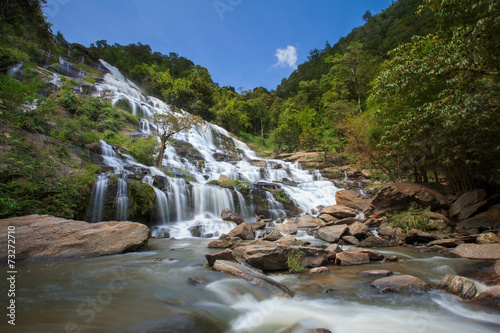 Mae Ya waterfall at Doi Inthanon National Park, Chiangmai, Thail