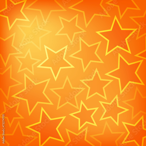 Abstract glowing stars background