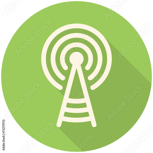 Transmitter tower icon