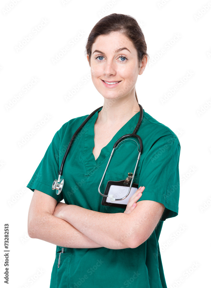 Woman Doctor portrait