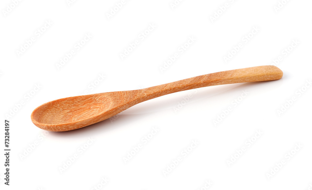 Wooden Spoon isolated on white background Wooden Spoon isolated on white background